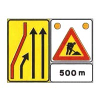 تصویر 6 · Segnali complementari; segnali temporanei e di cantiere